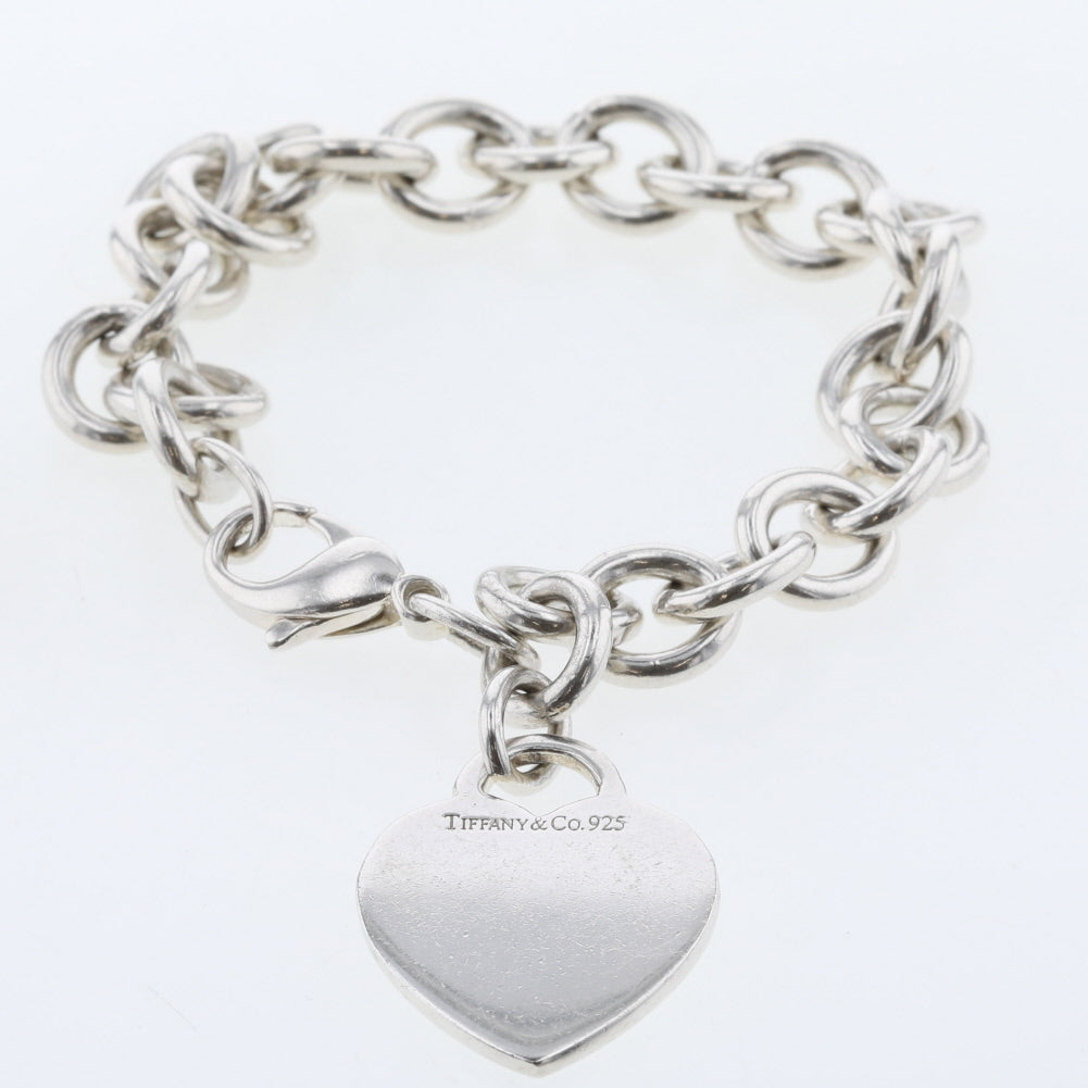 Heart Tag Charm Bracelet