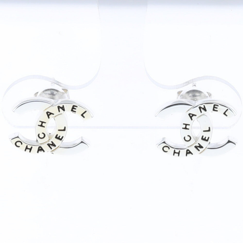 CC Logo Engraved Earrings