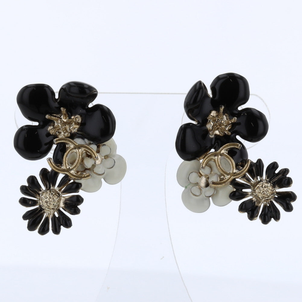 CC Camellia Flower Earrings