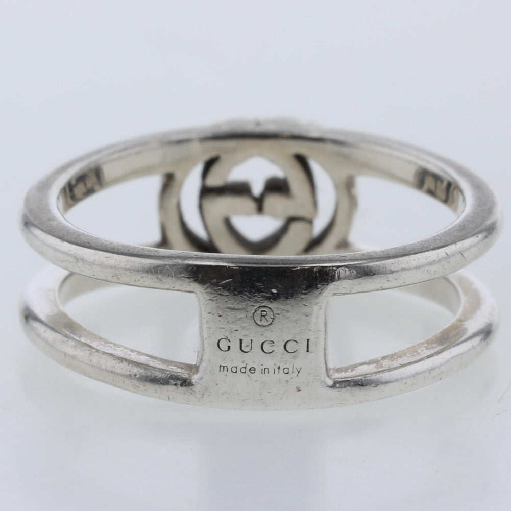 Interlocking G Open Band Ring