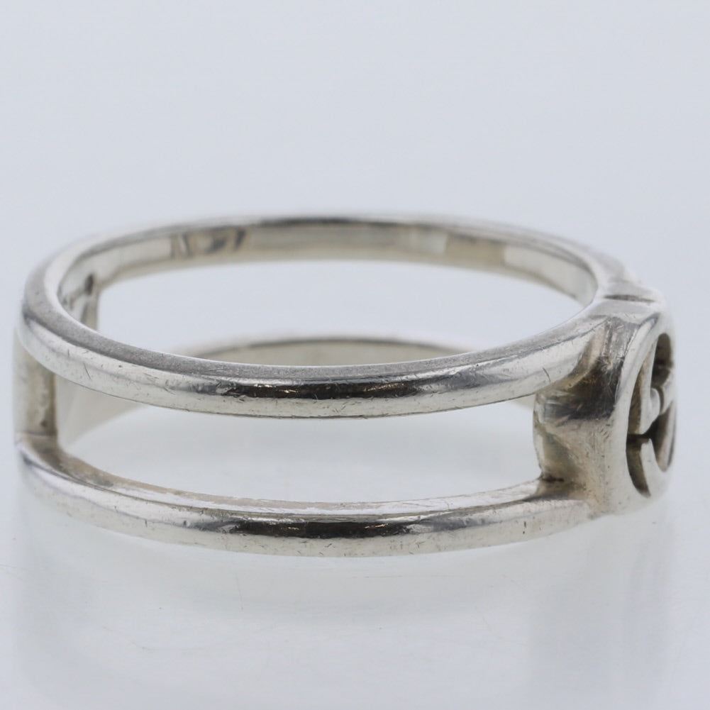 Interlocking G Open Band Ring