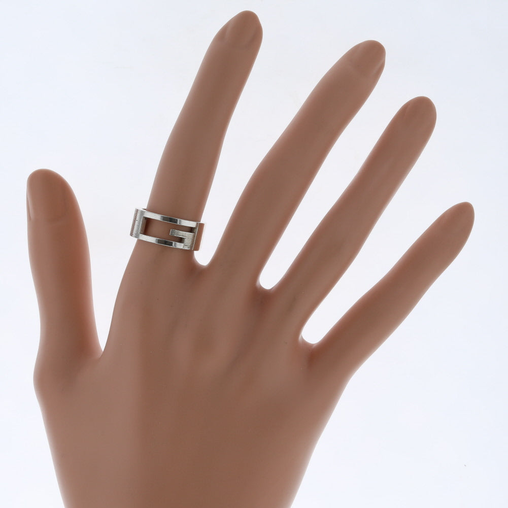 Cutout G Silver Ring