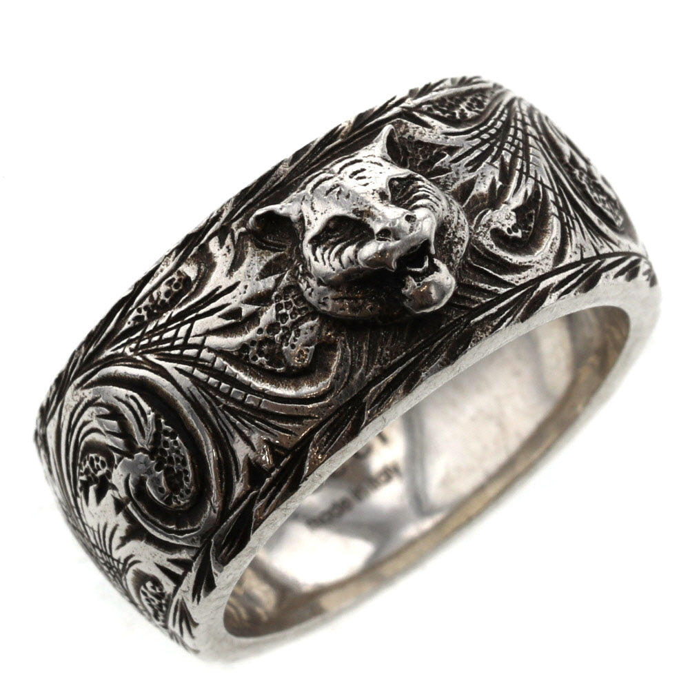 Feline Head Ring