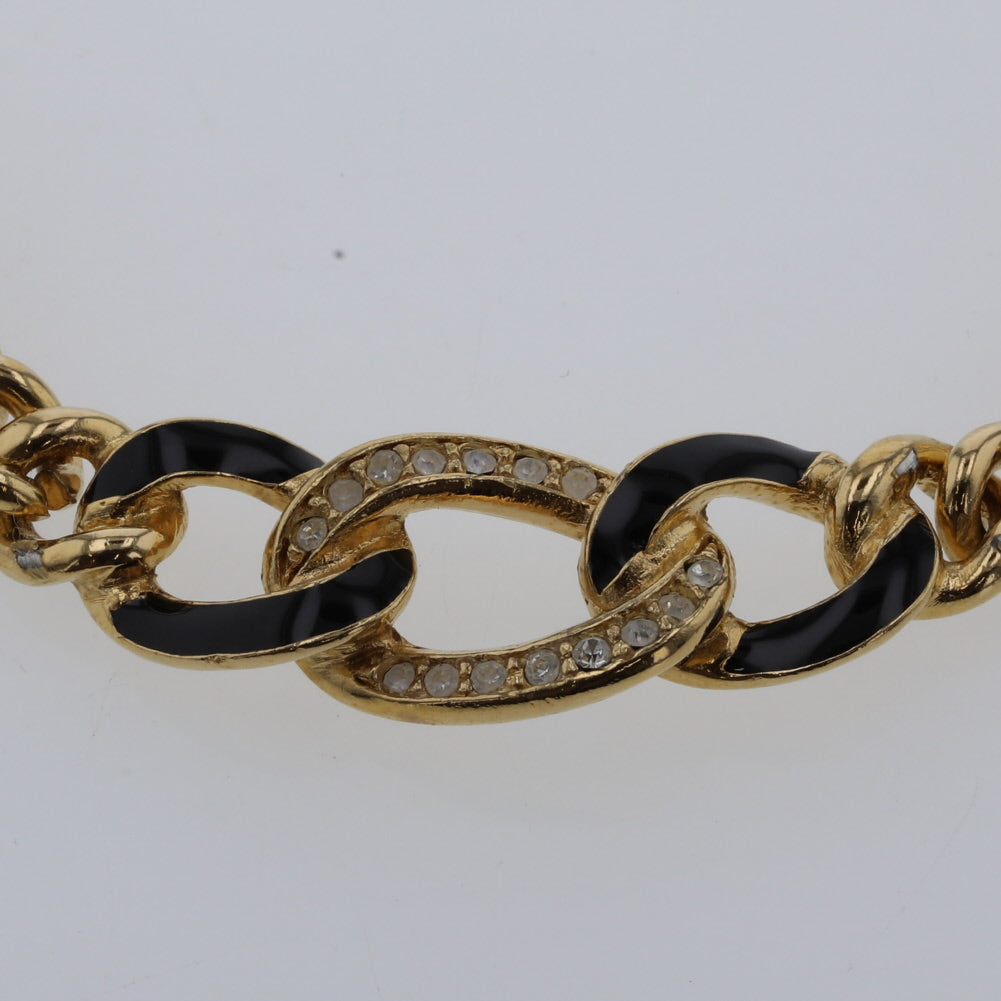 Rhinestone Chain Necklace