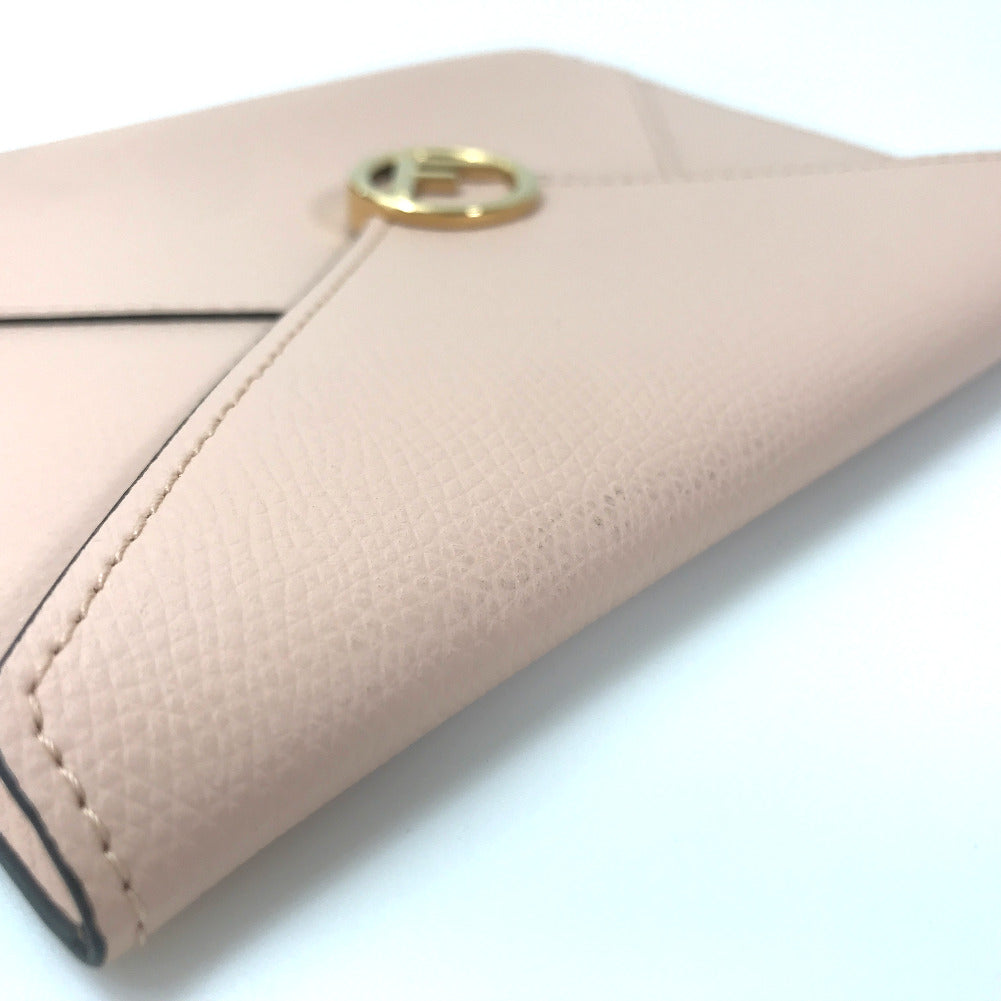 F Is Fendi Leather Envelope Clutch 8N0151