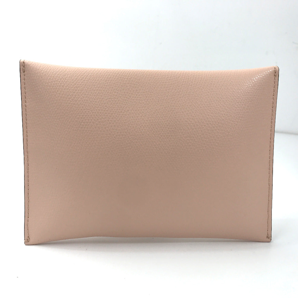 F Is Fendi Leather Envelope Clutch 8N0151