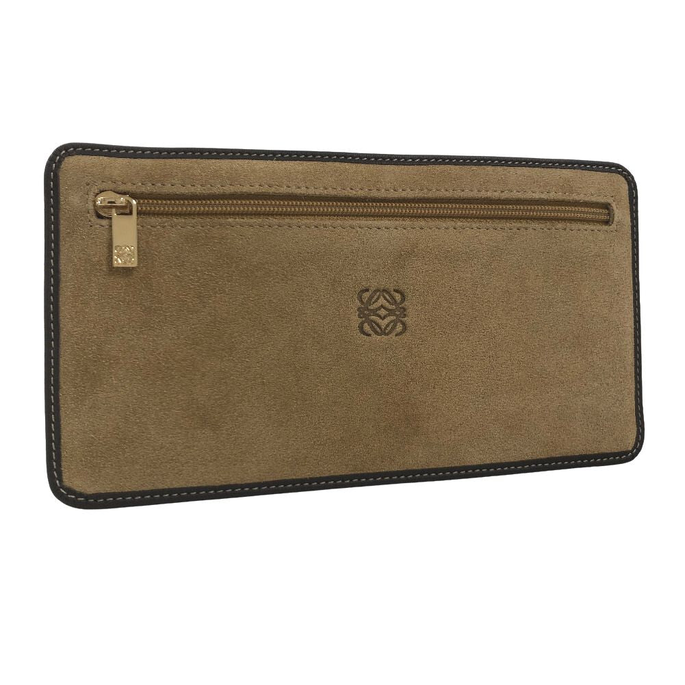 Suede & Leather Coin Purse