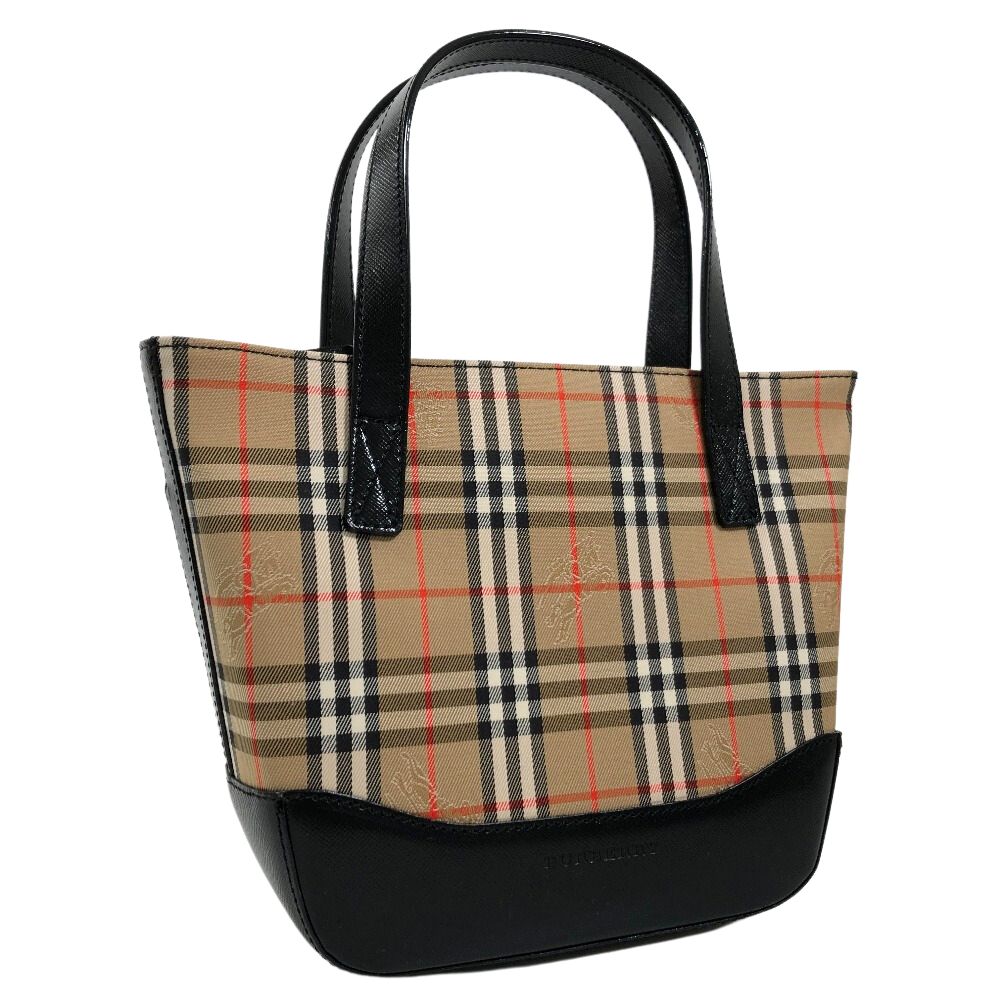 Haymarket Check Canvas Tote Bag