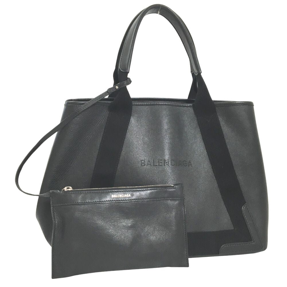 Navy Cabas M Tote Bag 581292