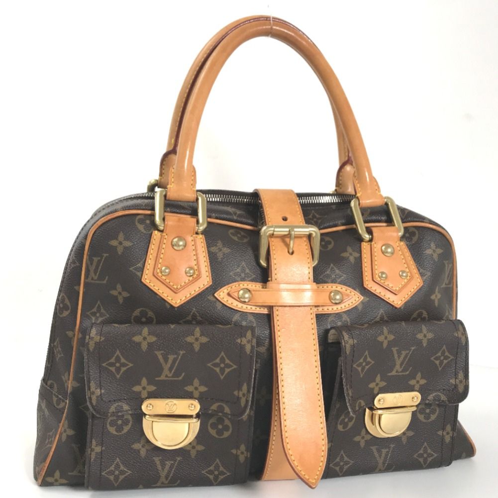 Louis Vuitton Monogram Manhattan GM Canvas Handbag M40025 in Excellent condition
