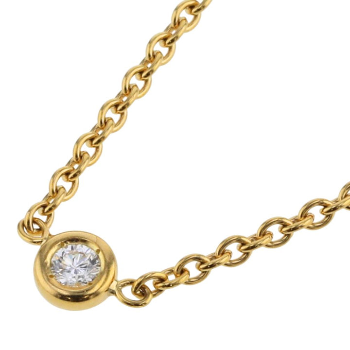 18k Gold Diamond Pendant Necklace