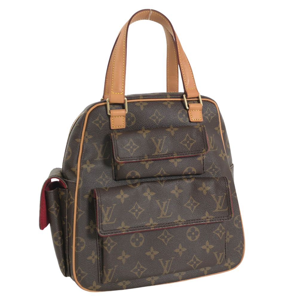 Louis Vuitton Monogram Excentri Cite Canvas Handbag M51161 in Excellent condition