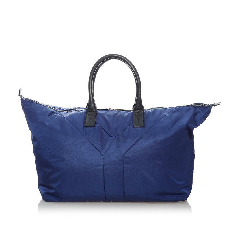 Nylon Leather Boston Bag 202128