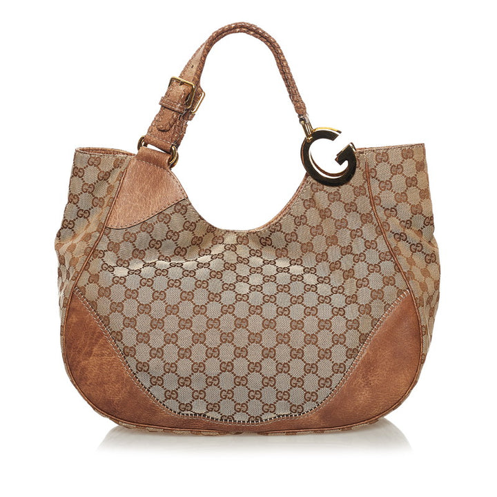 GG Canvas Charlotte Hobo Bag 218782