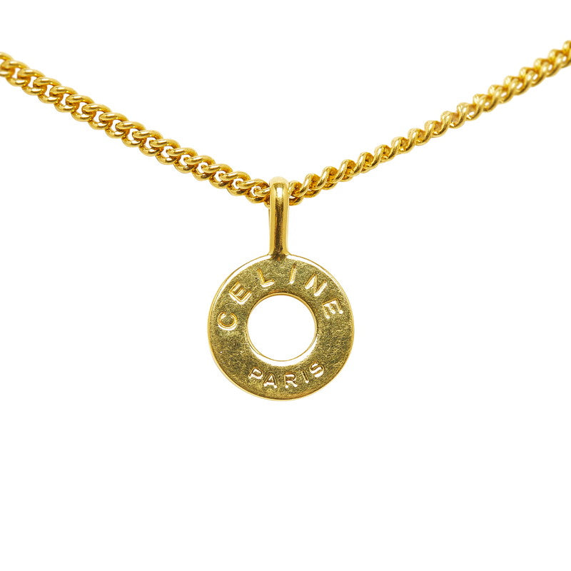 Circle Logo Pendant Necklace