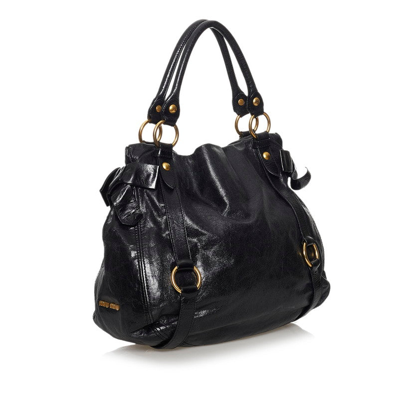 Vitello Shine Leather Bag