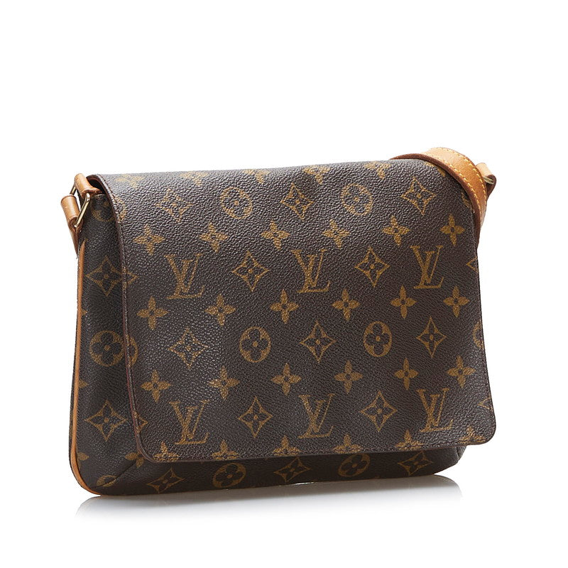 Louis Vuitton LOUIS VUITTON Monogram Musette Tango Short Shoulder Bag  M51257