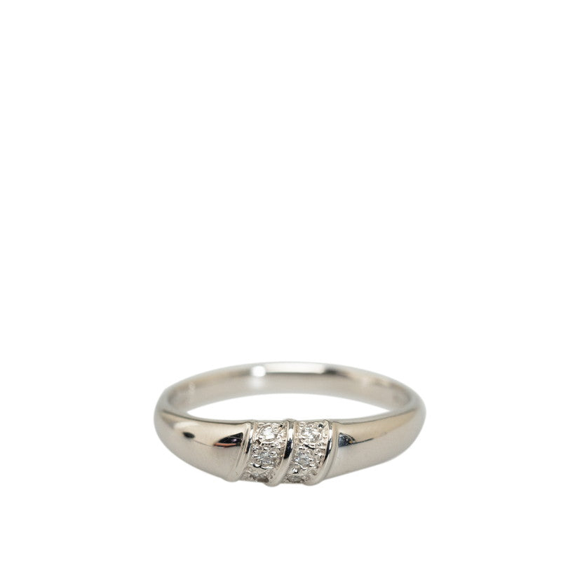 Dior Women's Diamond Ring in Pt900 Platinum, Size 12 (Used)