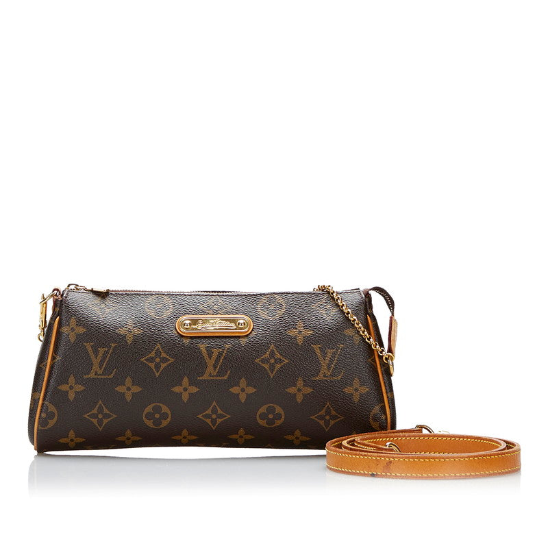 Louis Vuitton Monogram Eva Pochette - Brown Crossbody Bags