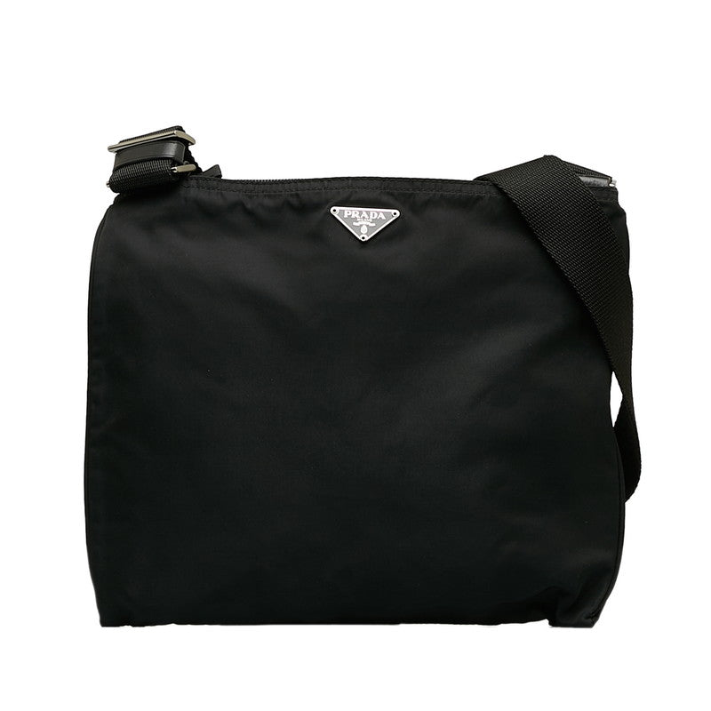 Prada Tessuto Crossbody Bag Canvas Crossbody Bag in Good condition