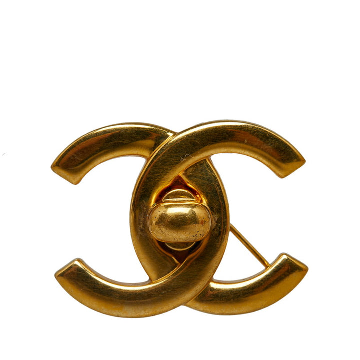 CC Turnlock Logo Brooch