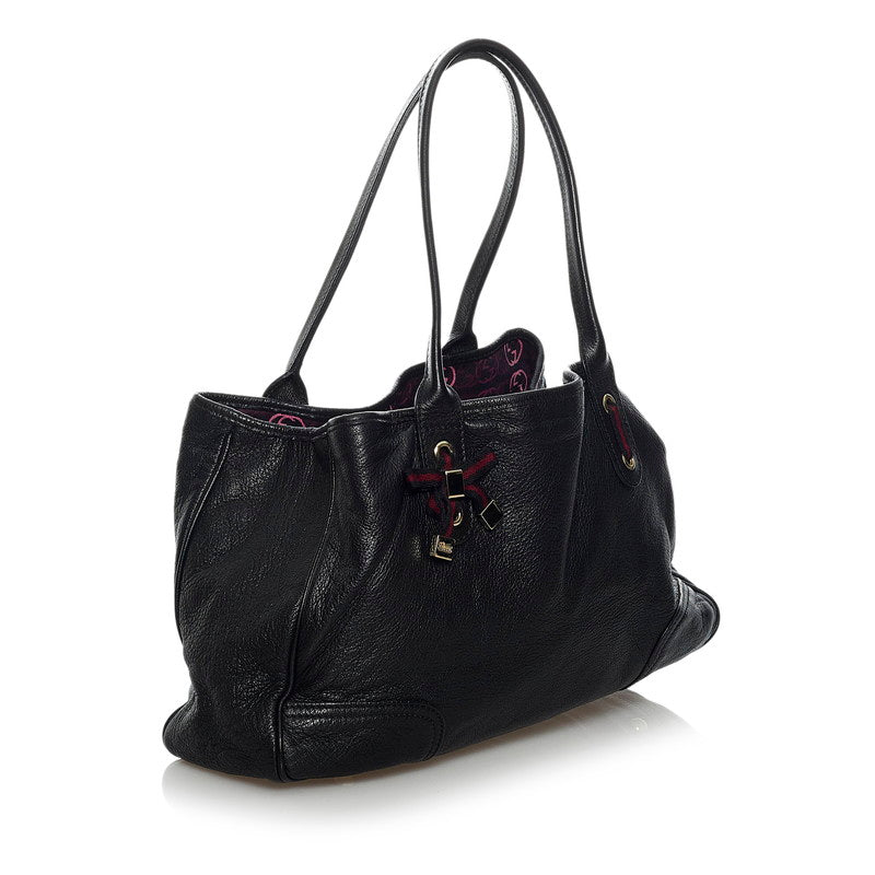 Medium Leather  Princy Tote Bag  163805
