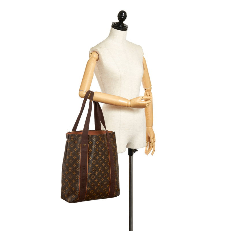 Louis Vuitton Cover Bobourg Women's Tote Bag M53013 Monogram Brown