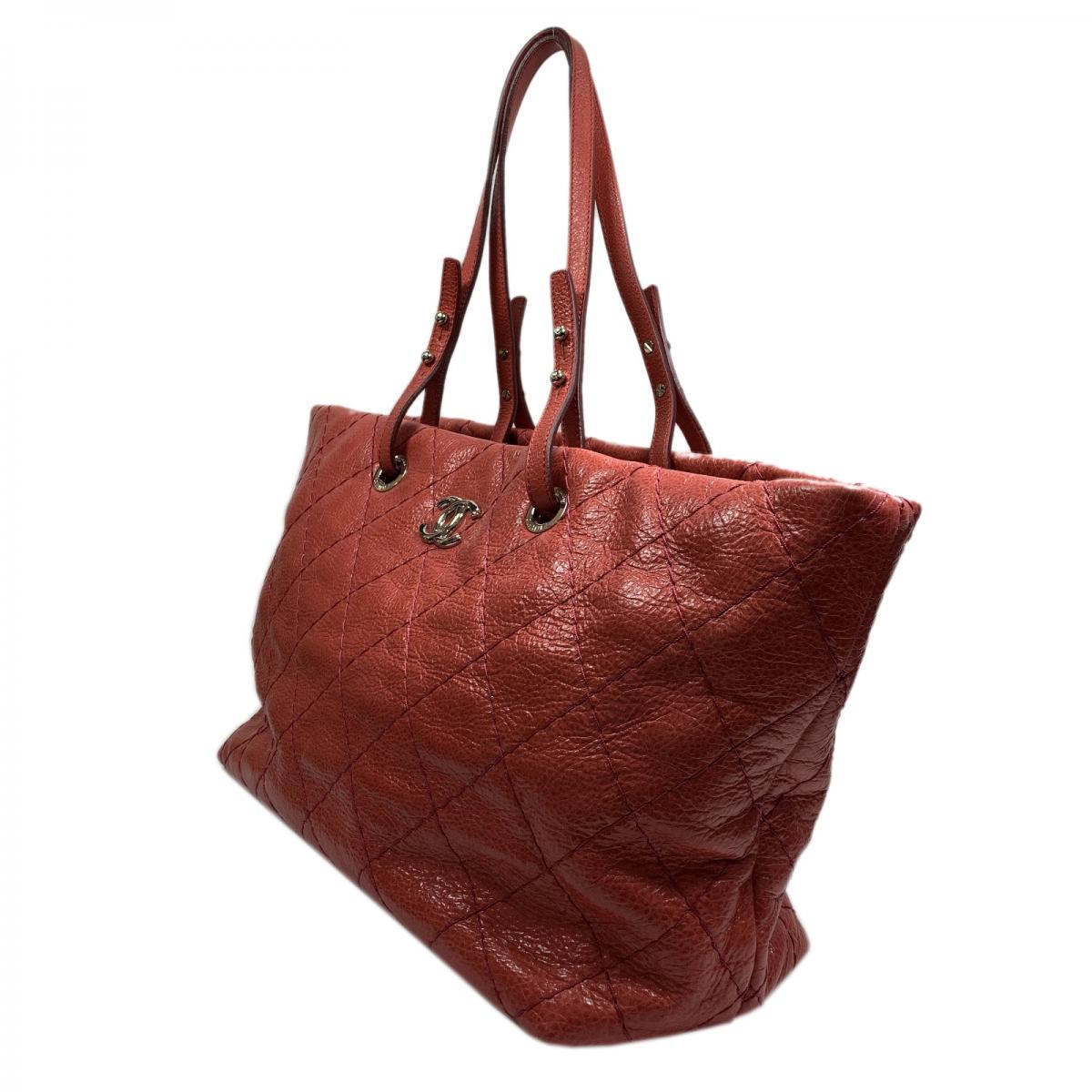 Surpique Leather Tote Bag