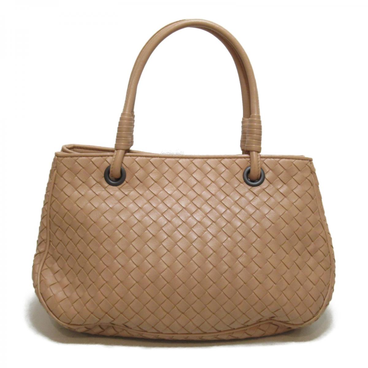 Intrecciato Leather Handbag
