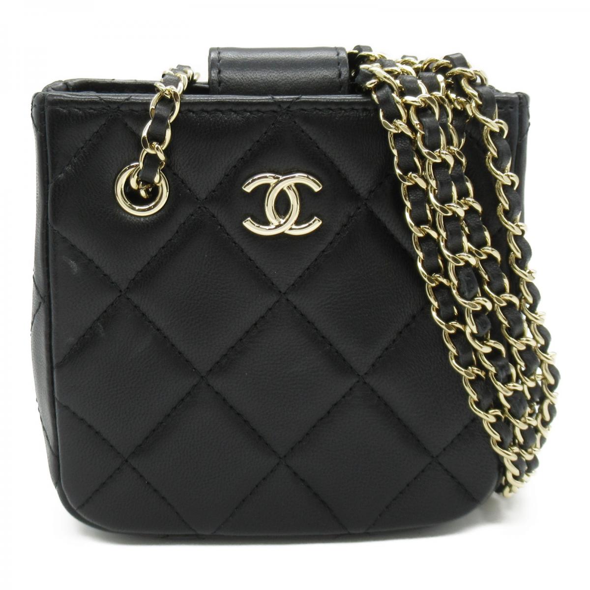 Mini CC Quilted Chain Bag