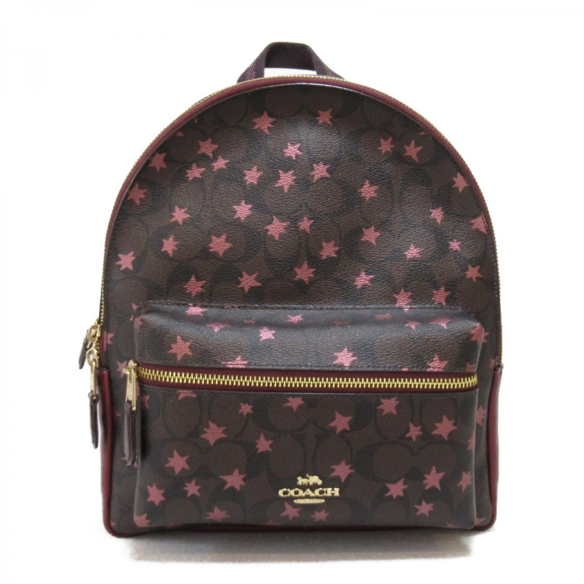 Signature Canvas Star Print Charlie Backpack F39645