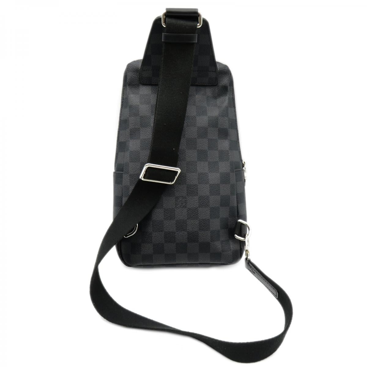 Louis Vuitton N41719 Avenue Graphite Damier Canvas Sling Bag