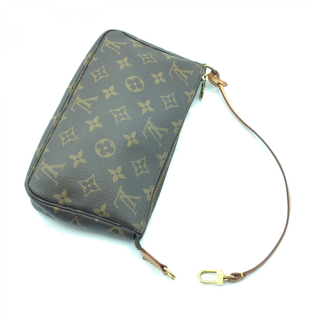 LOUIS VUITTON Pochette Accessoire accessory pouch hand bag M51980