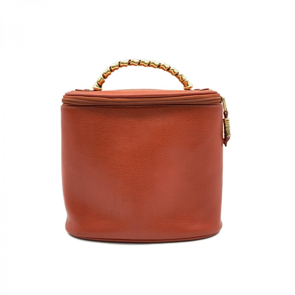 Velazquez Leather Cosmetic Handbag
