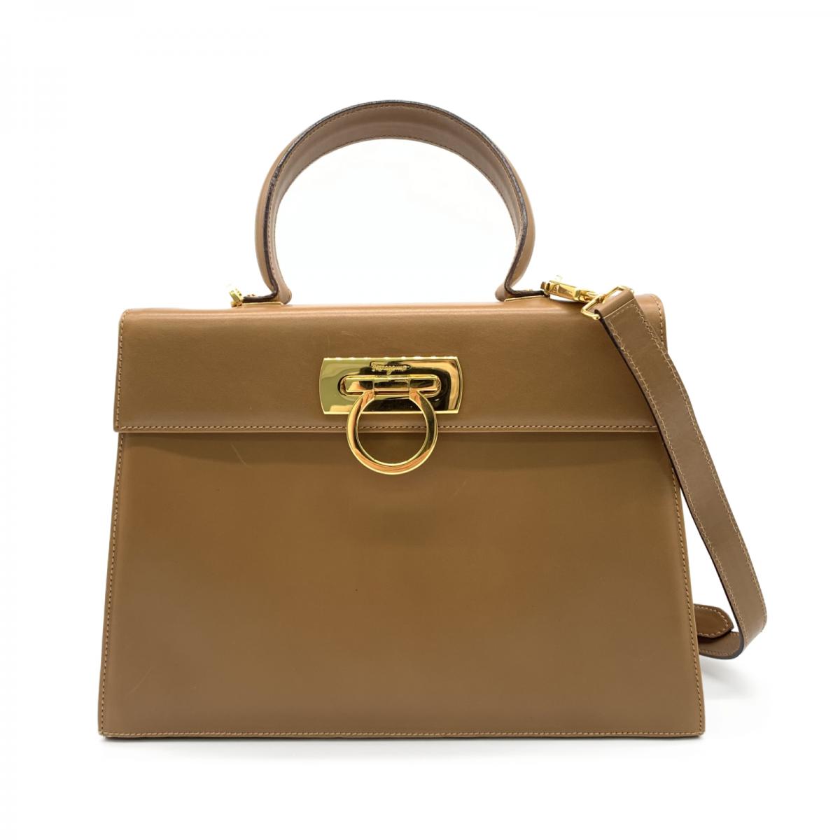Gancini Iconic Top Handle Bag