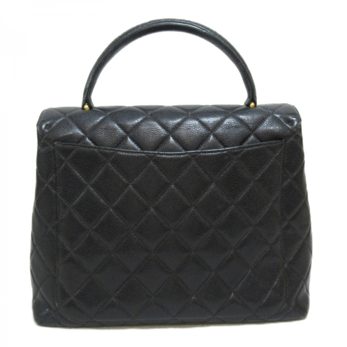 CC Quilted Caviar Handbag