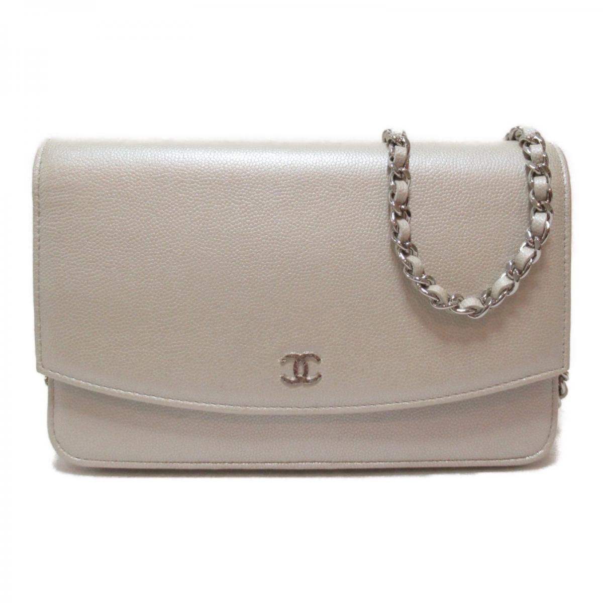 Leather Chain Flap Bag