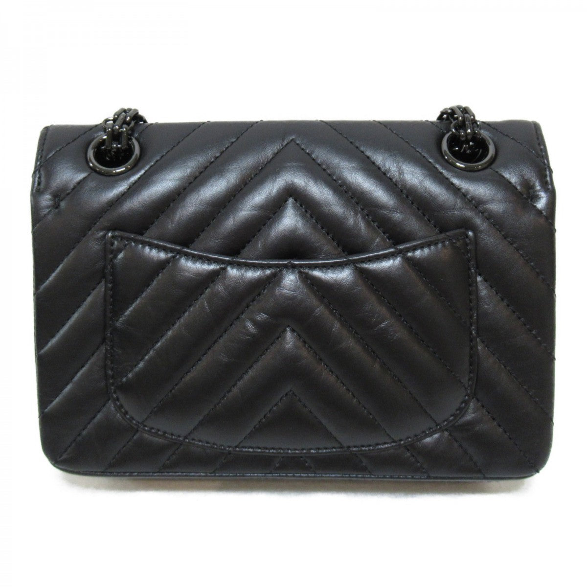 Reissue V Stitch Leather Flap Bag