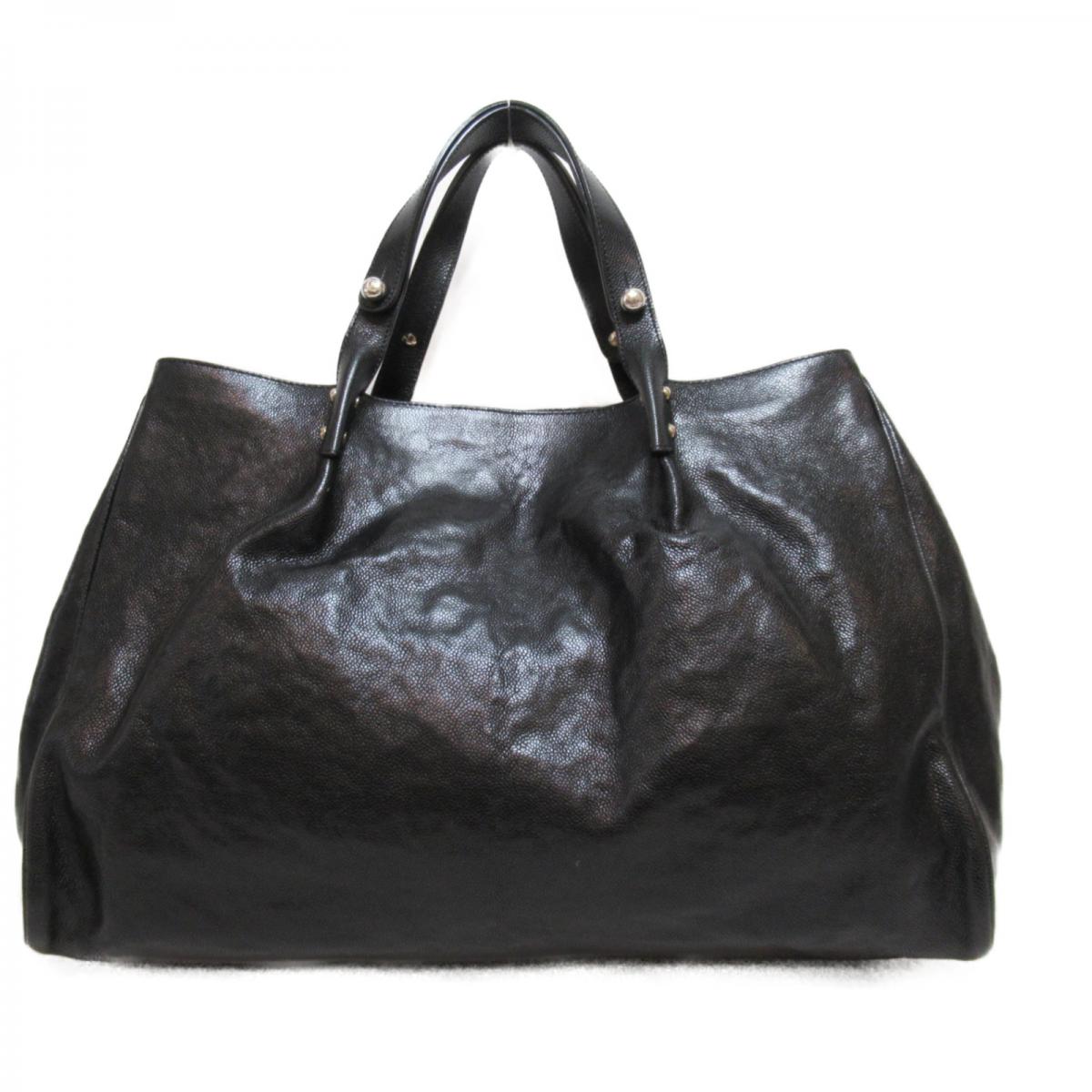 Reissue Quilted Caviar Pocket Tote