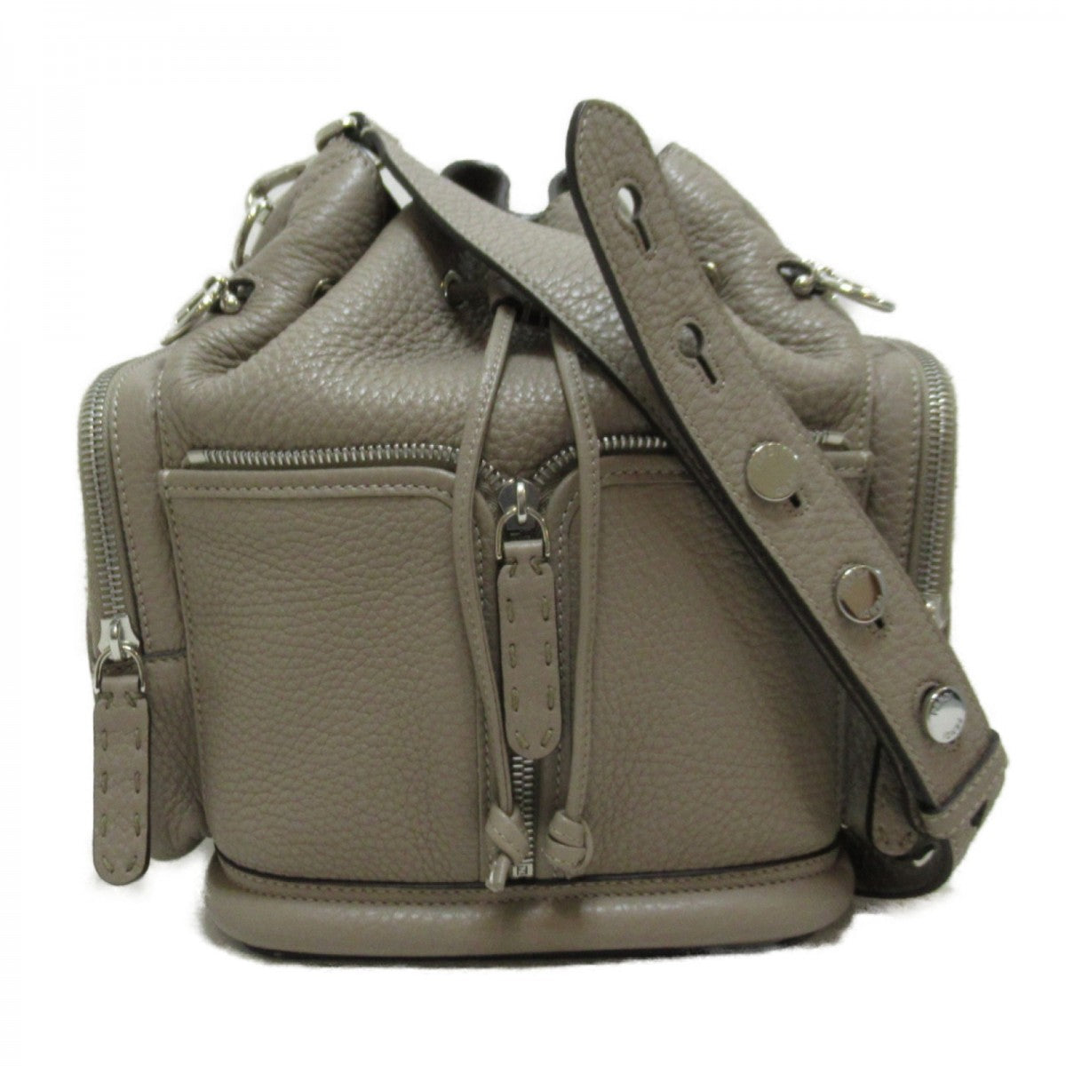 Leather Mon Tresor Bucket Bag 8BT301