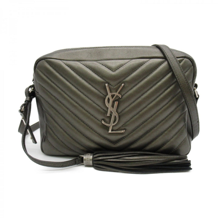 Monogram Leather Lou Crossbody Bag