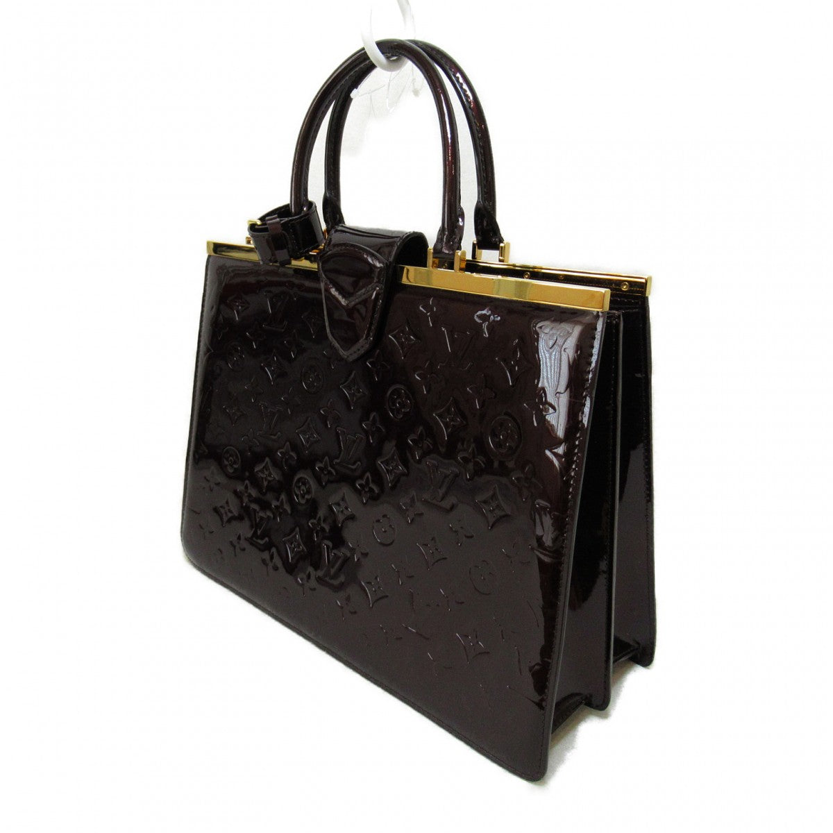 Louis Vuitton Monogram Vernis Deessee GM Leather Handbag M91750 in Excellent condition
