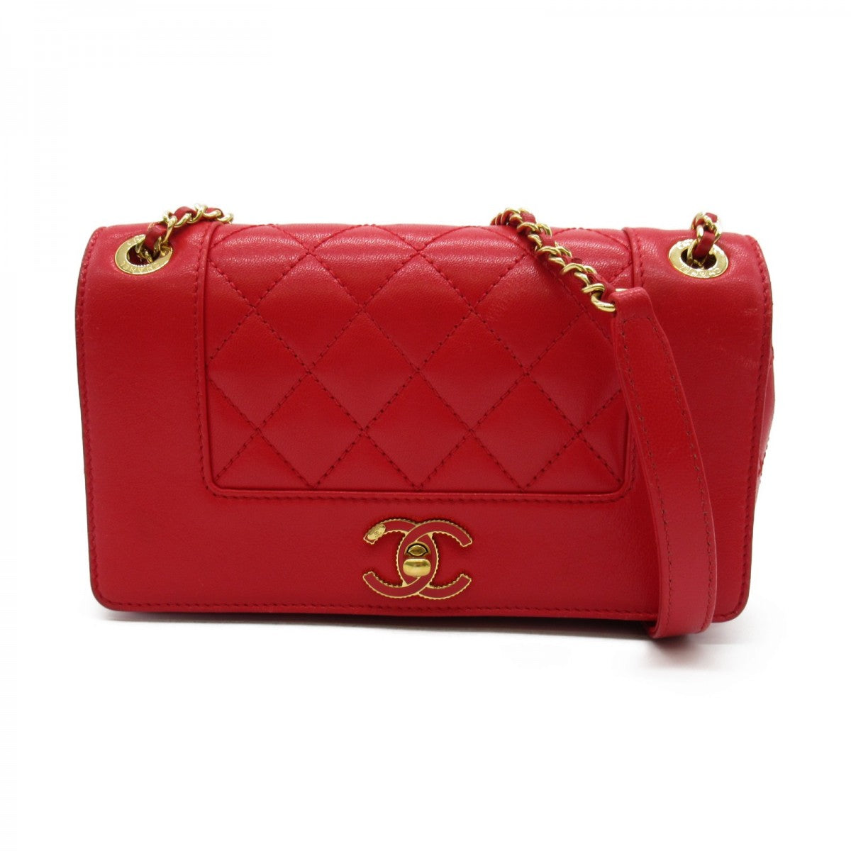 CC Quilted Mademoiselle Vintage Flap Bag