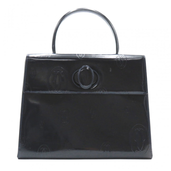 Patent Leather Happy Birthday Handle Bag