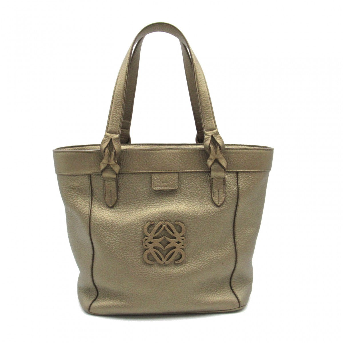 Leather Anagram Fusta Tote Bag 316.27