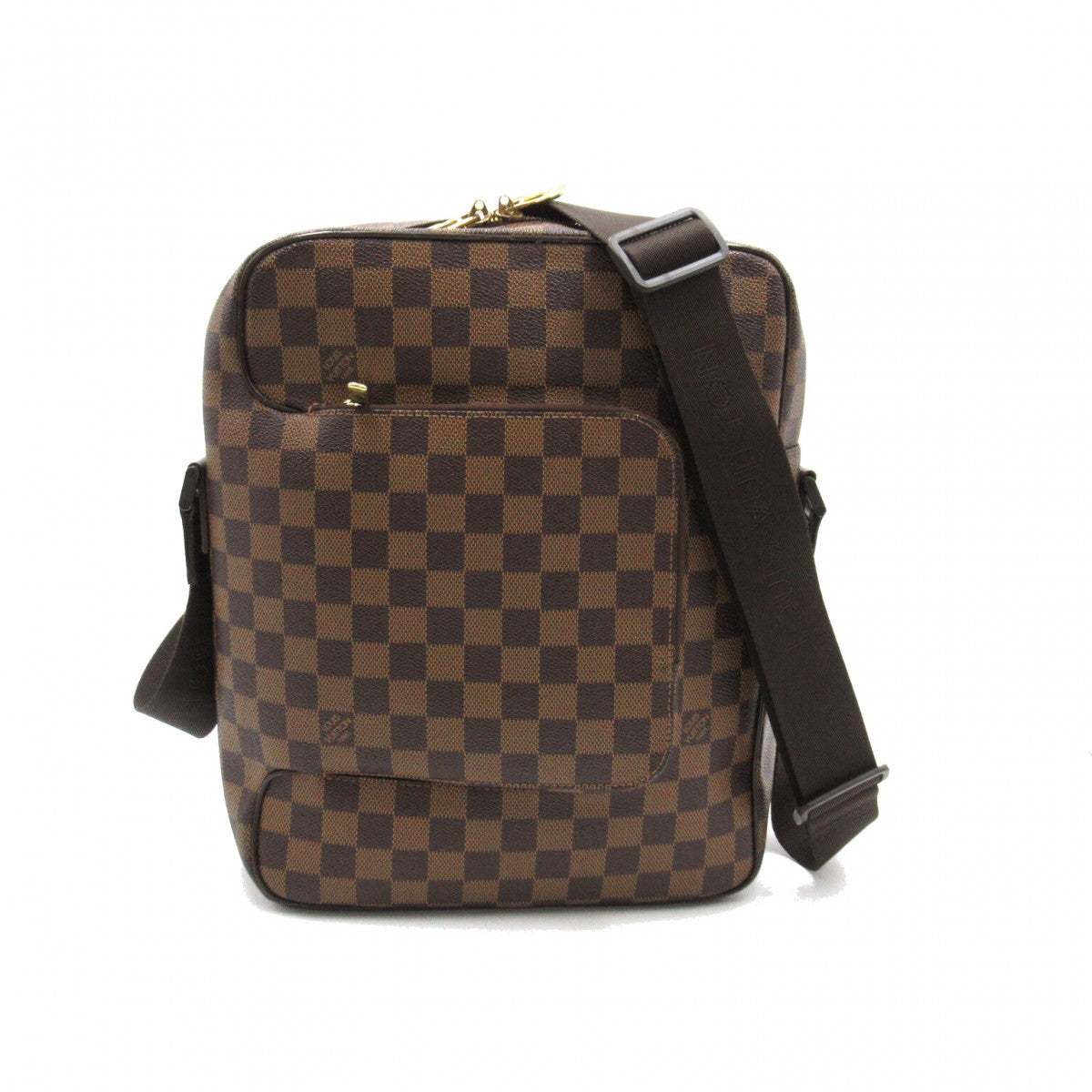 Shop for Louis Vuitton Damier Ebene Canvas Leather Olav MM Messenger Bag -  Shipped from USA