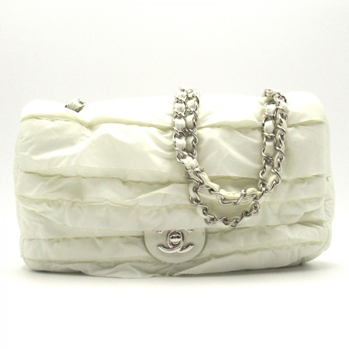 Nylon Quilted Flap Bag