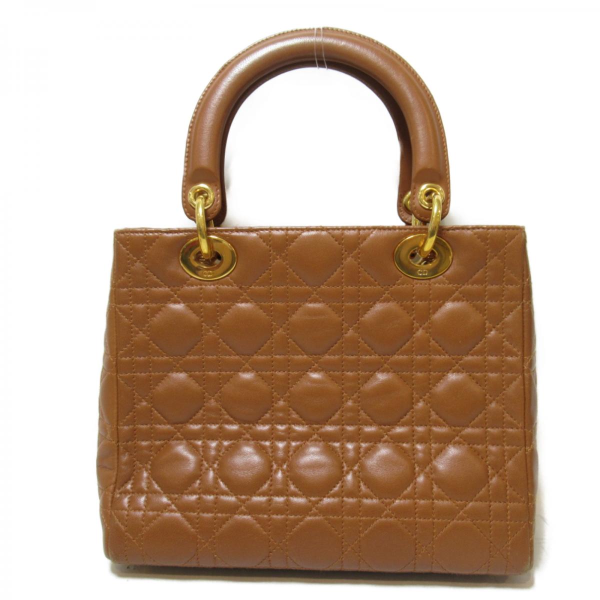 Medium Cannage Leather Lady Dior MA0957
