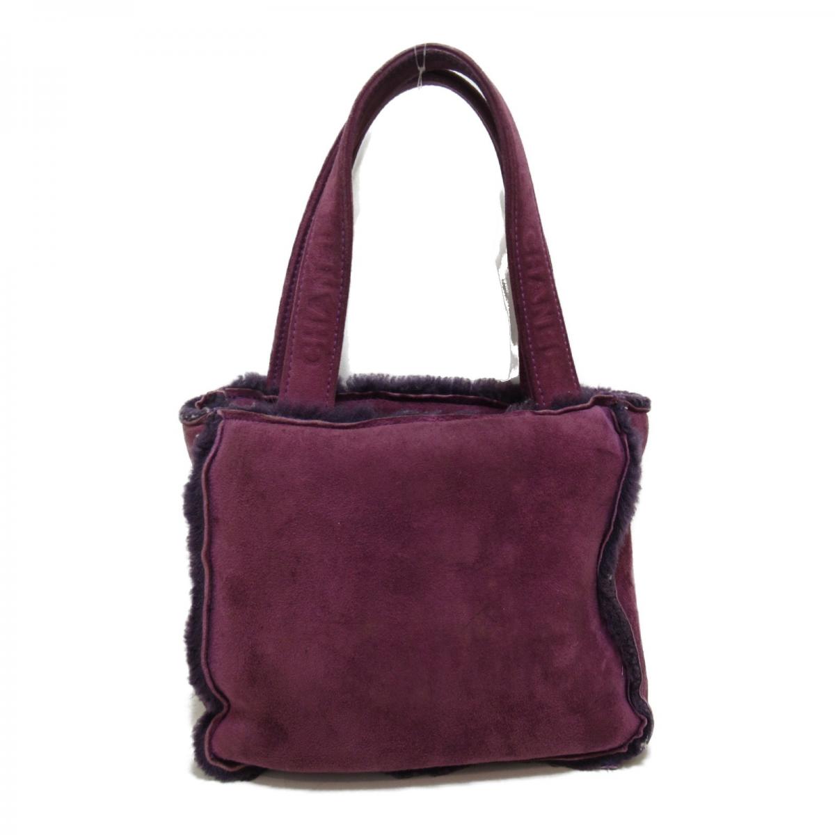 Shearling Papier Tote Bag – LuxUness