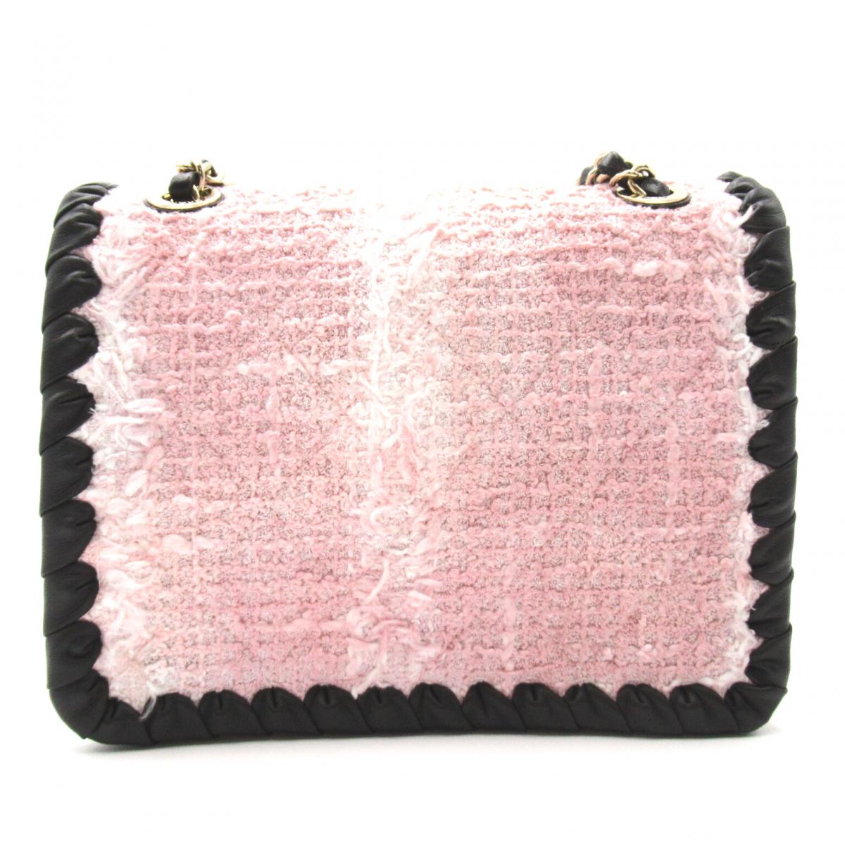 Tweed Braided Mini Flap Bag AS2495